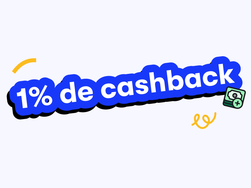 Cashback sur vos dépôts