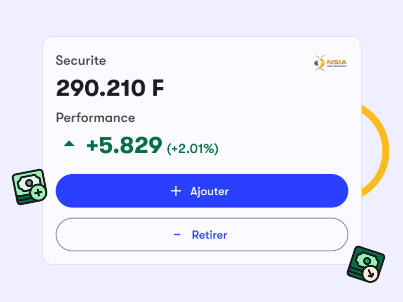 Dépôts et retraits faciles