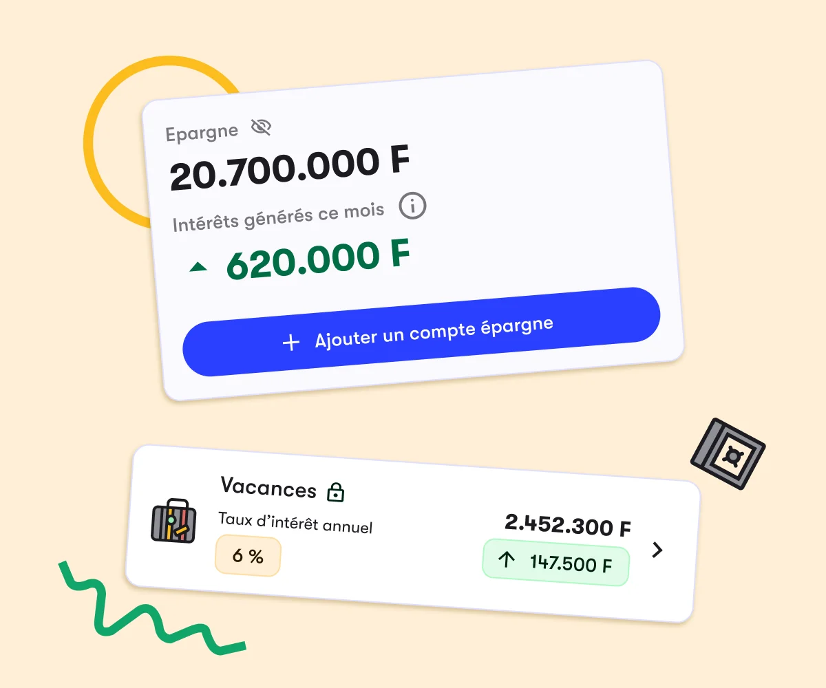 Comparaison des taux