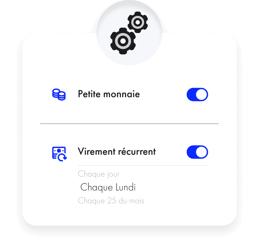 Mettez de l'argent de coté automatiquement et simplement